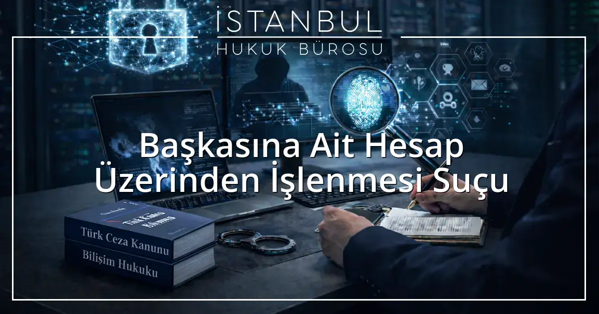 Başkasına Ait Hesap Üzerinden İşlenmesi Suçu